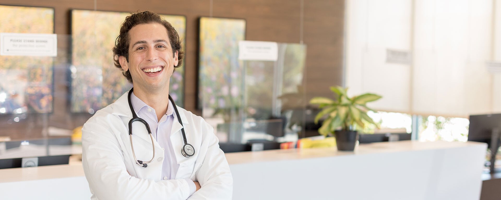 ARC Doctor at an ARC clinic lobby