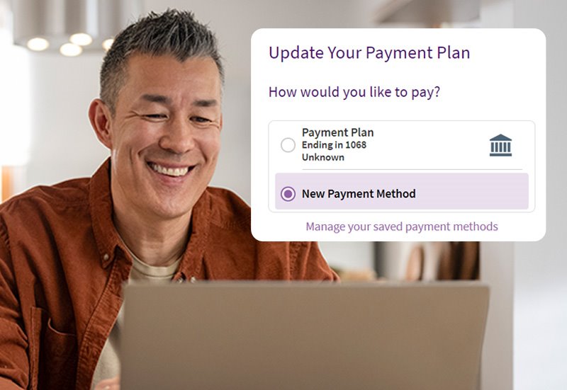 Update your payment method in ARC MyChart