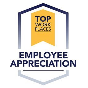 Top Work Places - Employee Appreciation badge