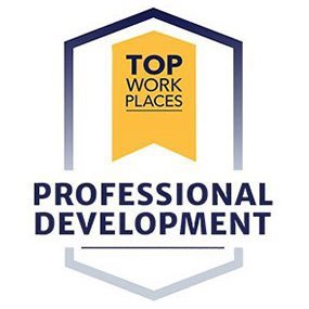 Top Work Places - Professional Development badge